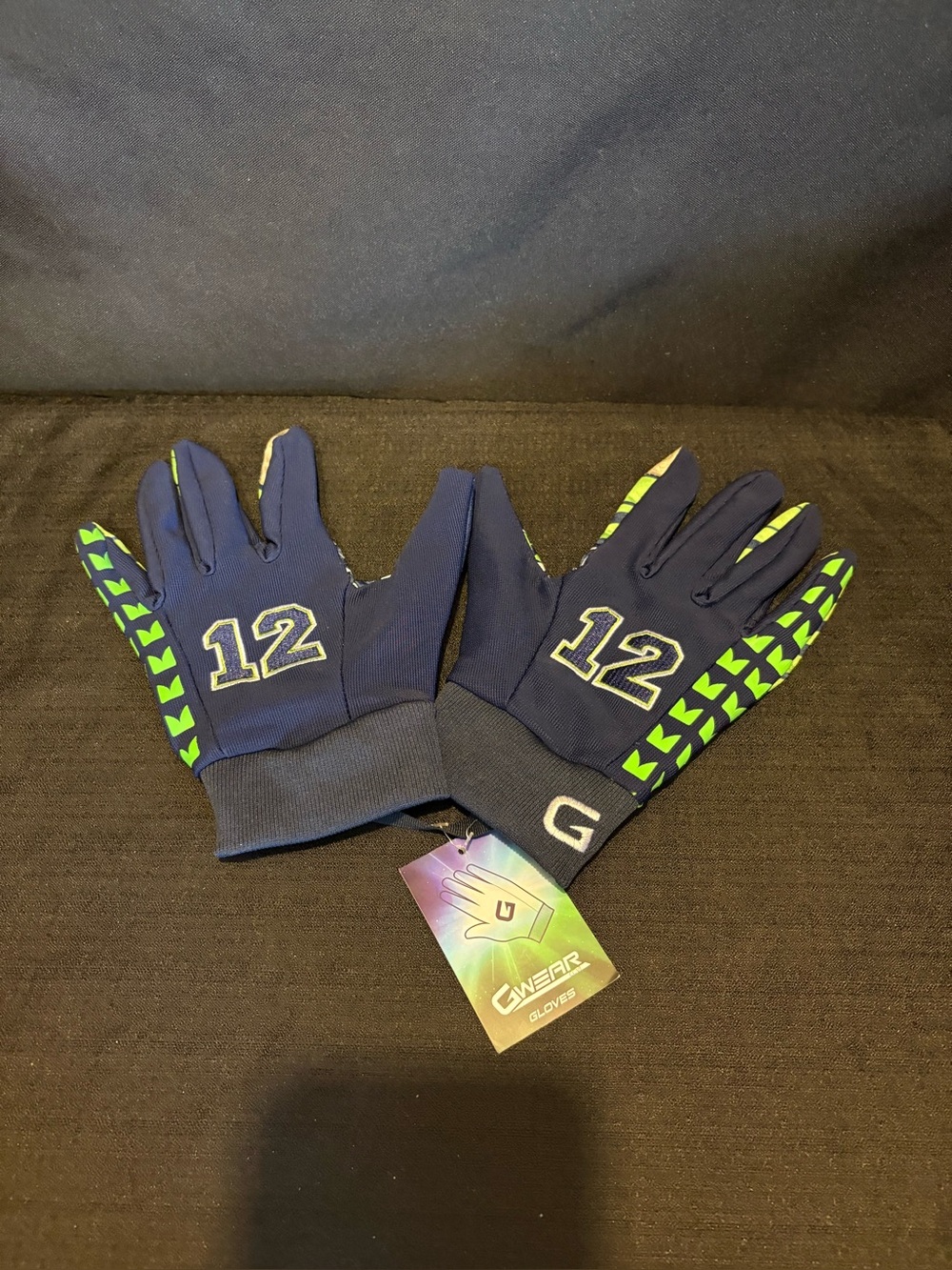 G-Wear Seattle Seahawks "12th Man" / Blitz garden/work/outdoor gloves Size L/XL